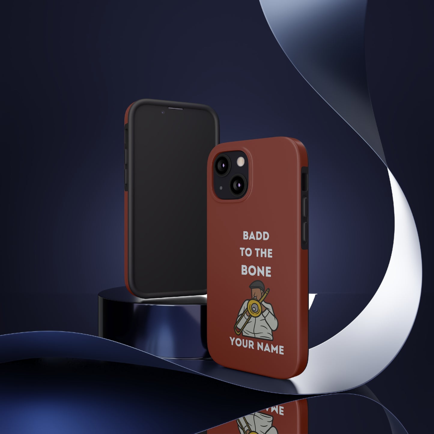 Badd to the Bone Trombone Man Phone Case | Mostly iPhone Cases | MIC