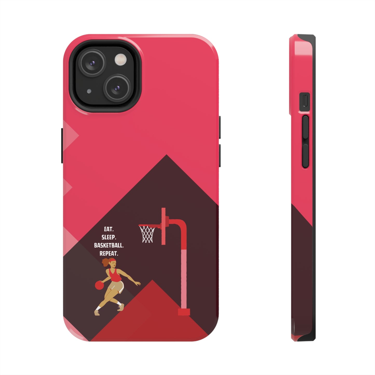 Red Basketball Girl | Mostly iPhone Cases | MIC