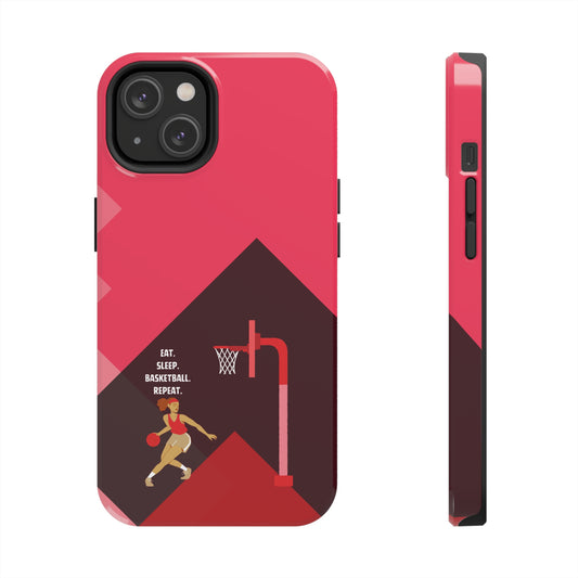 Red Basketball Girl | Mostly iPhone Cases | MIC