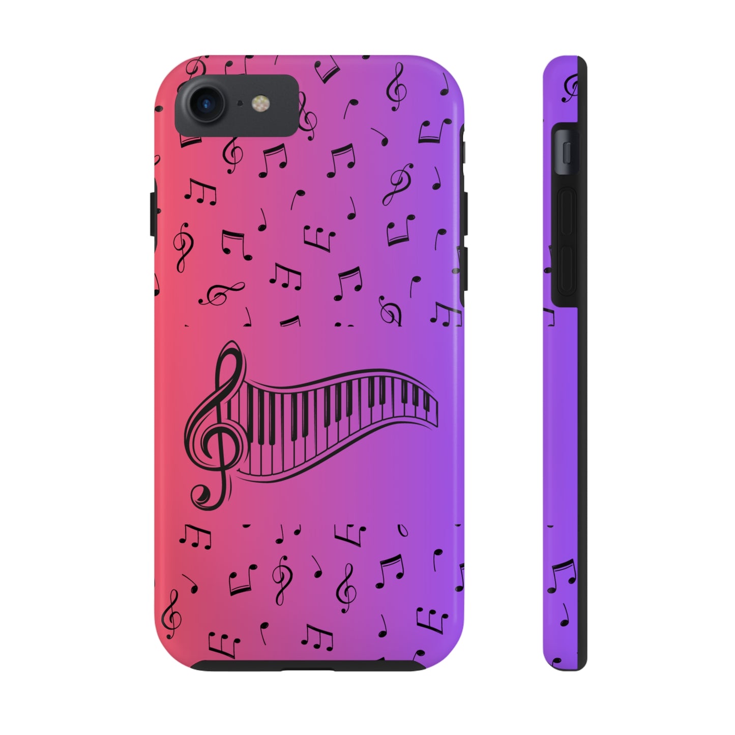 Piano Keyboard on Music Notes & Clefs | Mostly iPhone Cases | MIC