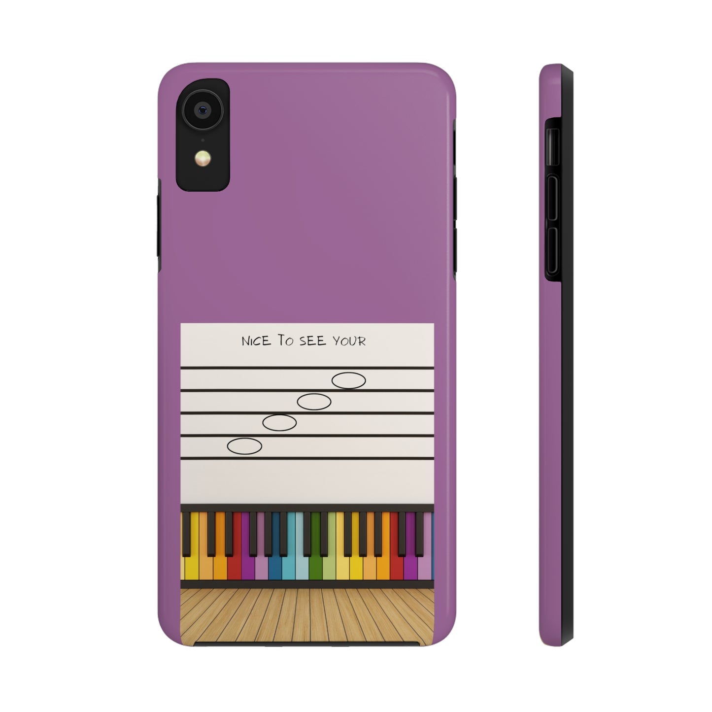 Purple Nice To See Your Face | Mostly iPhone Cases | MIC