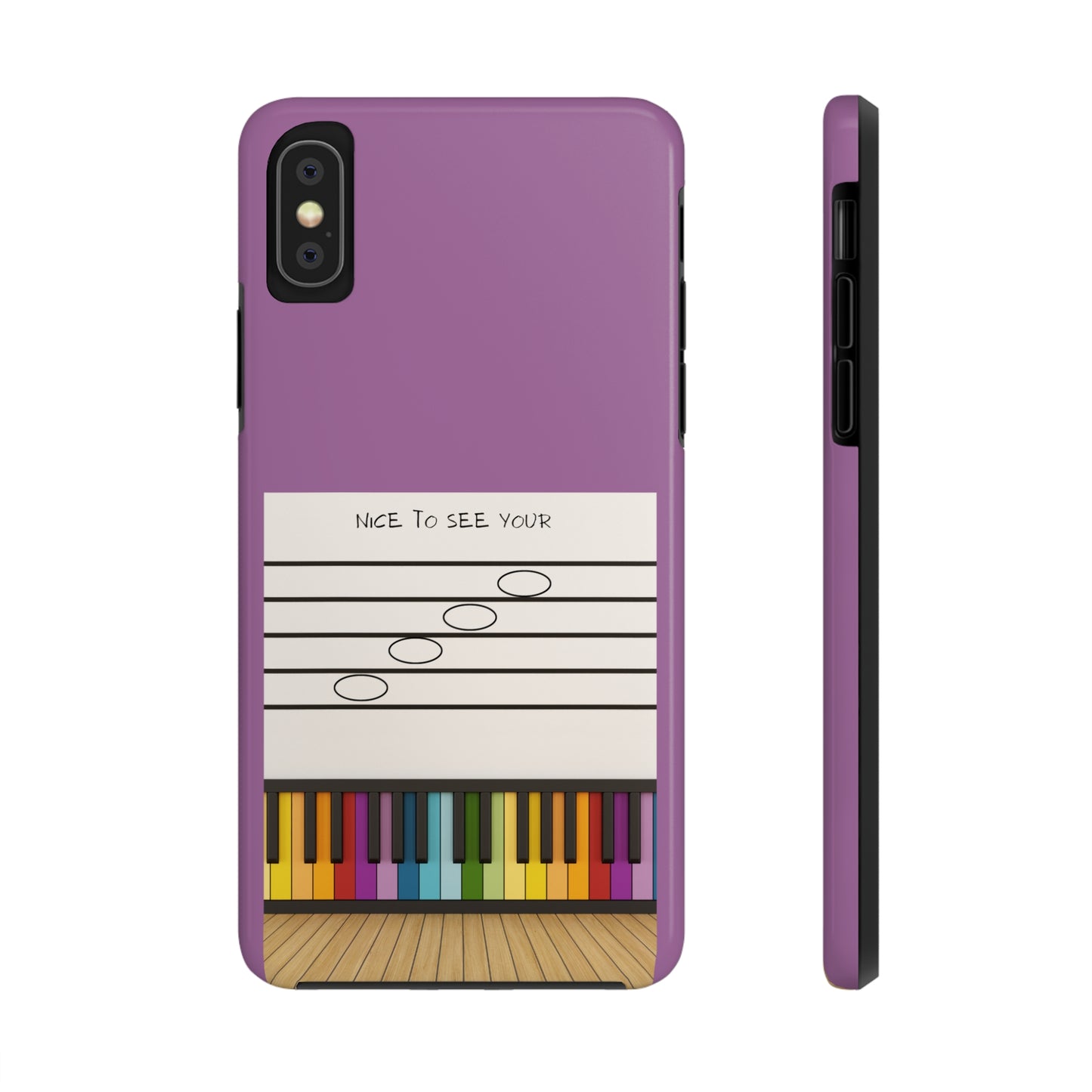 Purple Nice To See Your Face | Mostly iPhone Cases | MIC