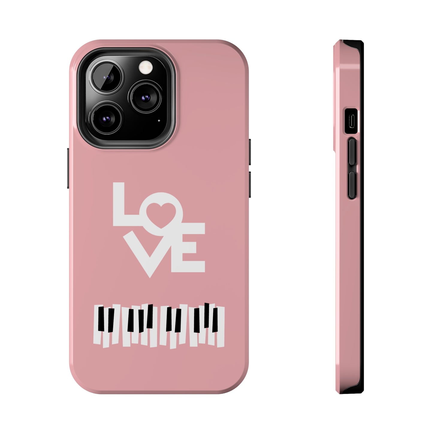 Pinkish Piano Love | Mostly iPhone Cases | MIC