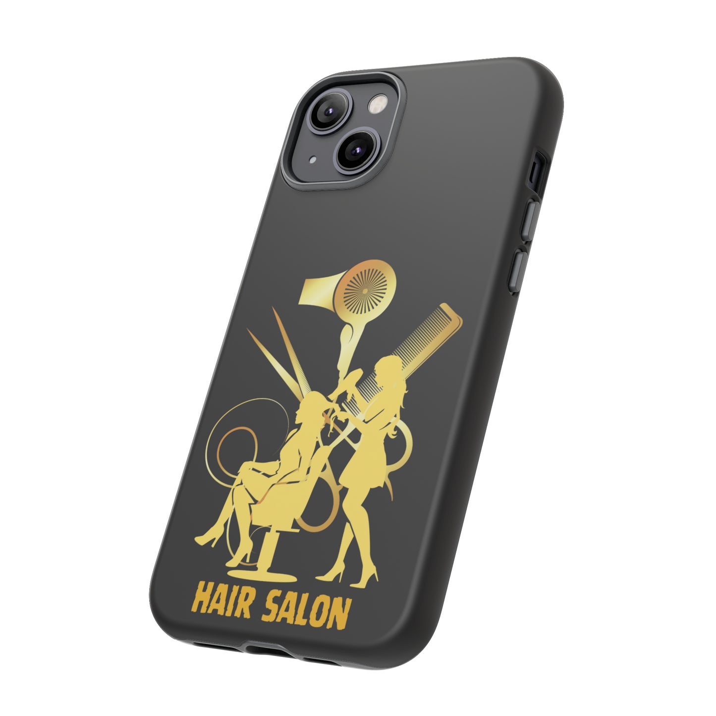 Black and Gold Hair Salon | Mostly Android Phone Cases | MAC