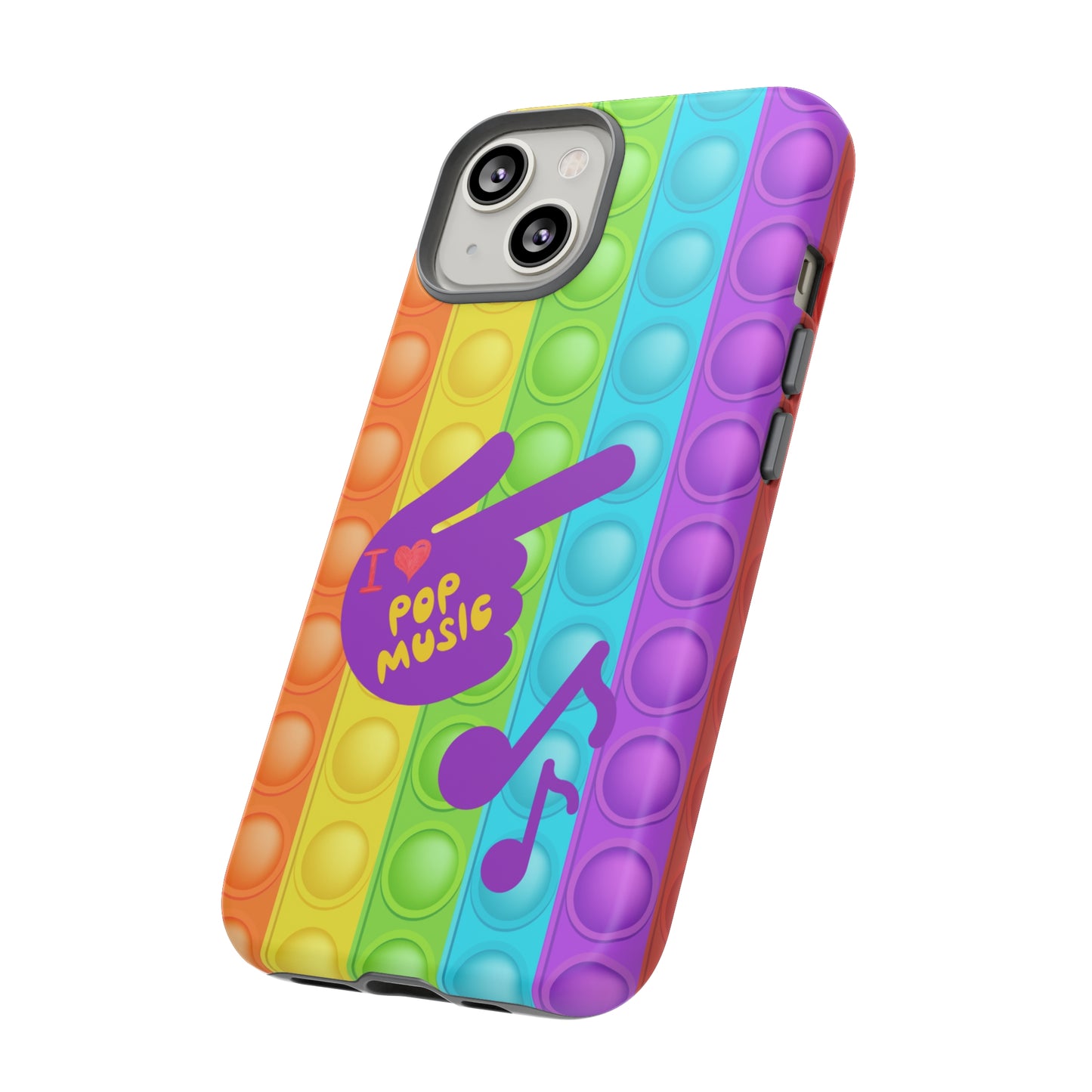 I Love Pop Music | Mostly Android Cases | MAC (not an actual pop it game)