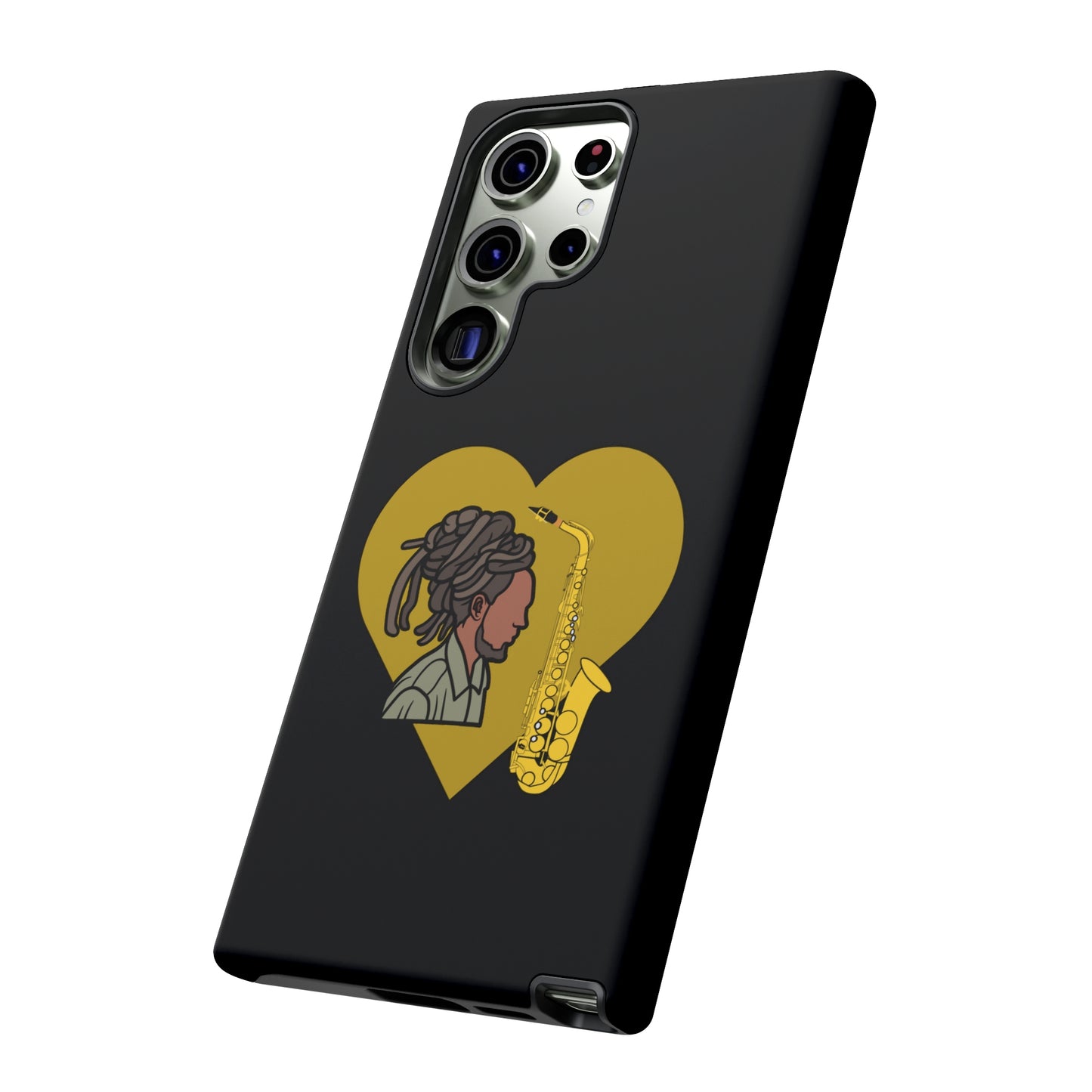 Dreadlock Man With Golden Heart | Mostly Android Cases |