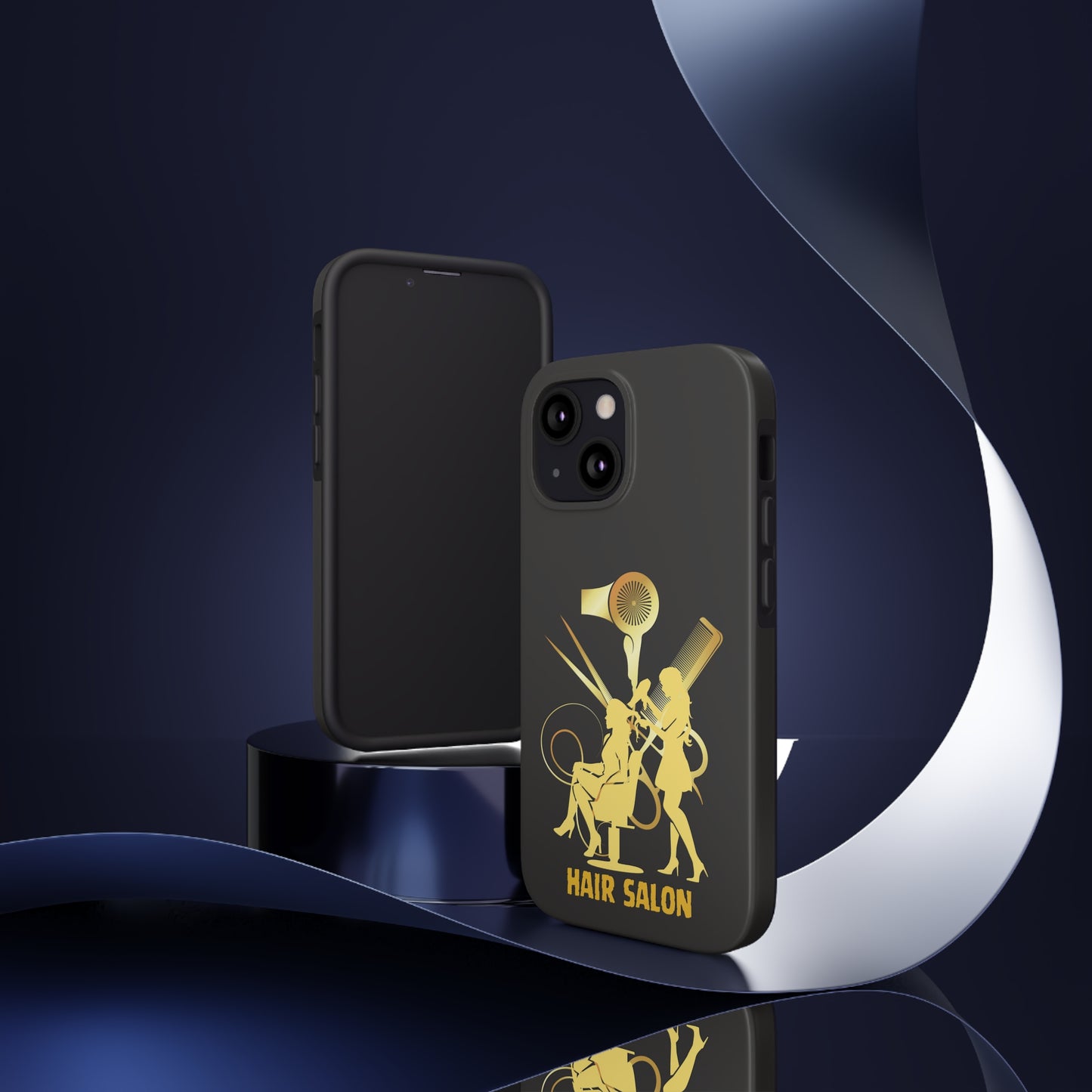 Black and Gold Hair Salon | Mostly iPhone Cases | MIC