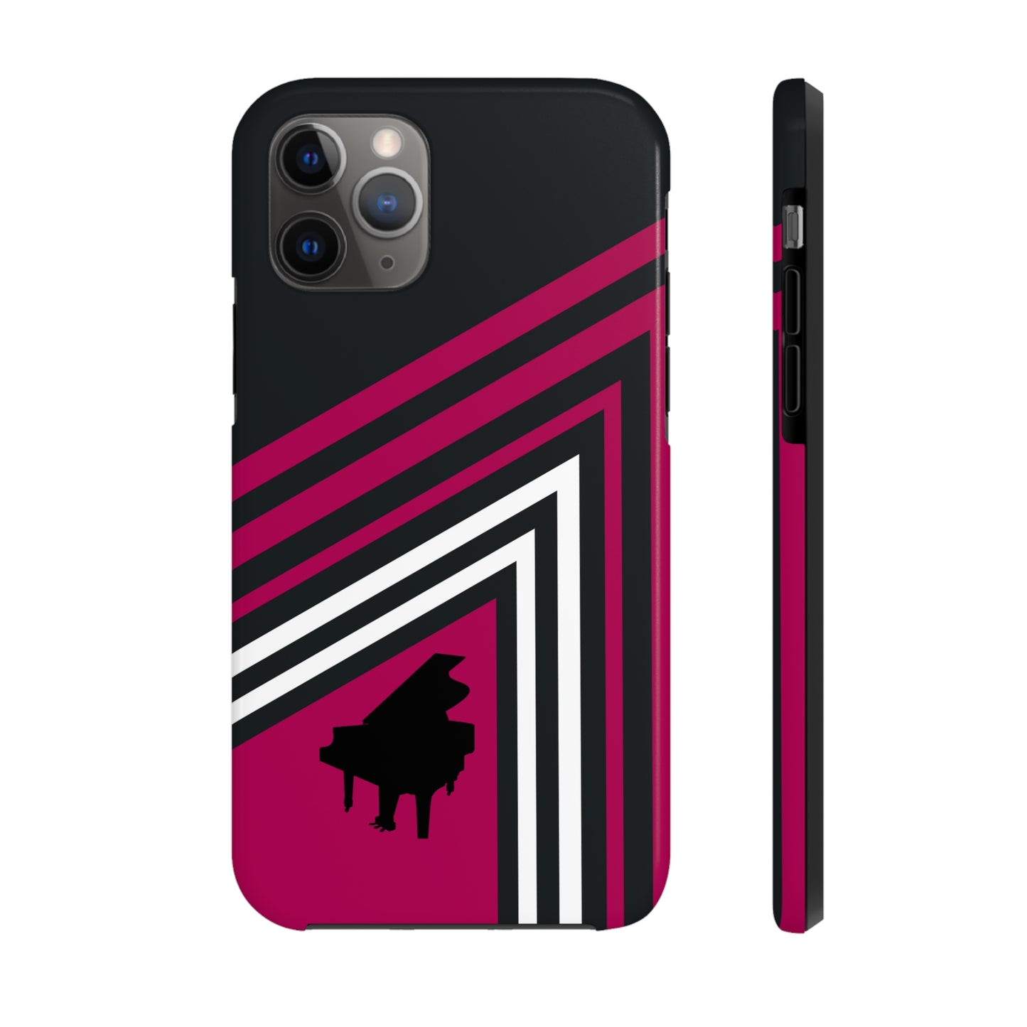 Triangle Stripe Piano Design | Mostly iPhone Cases | MIC