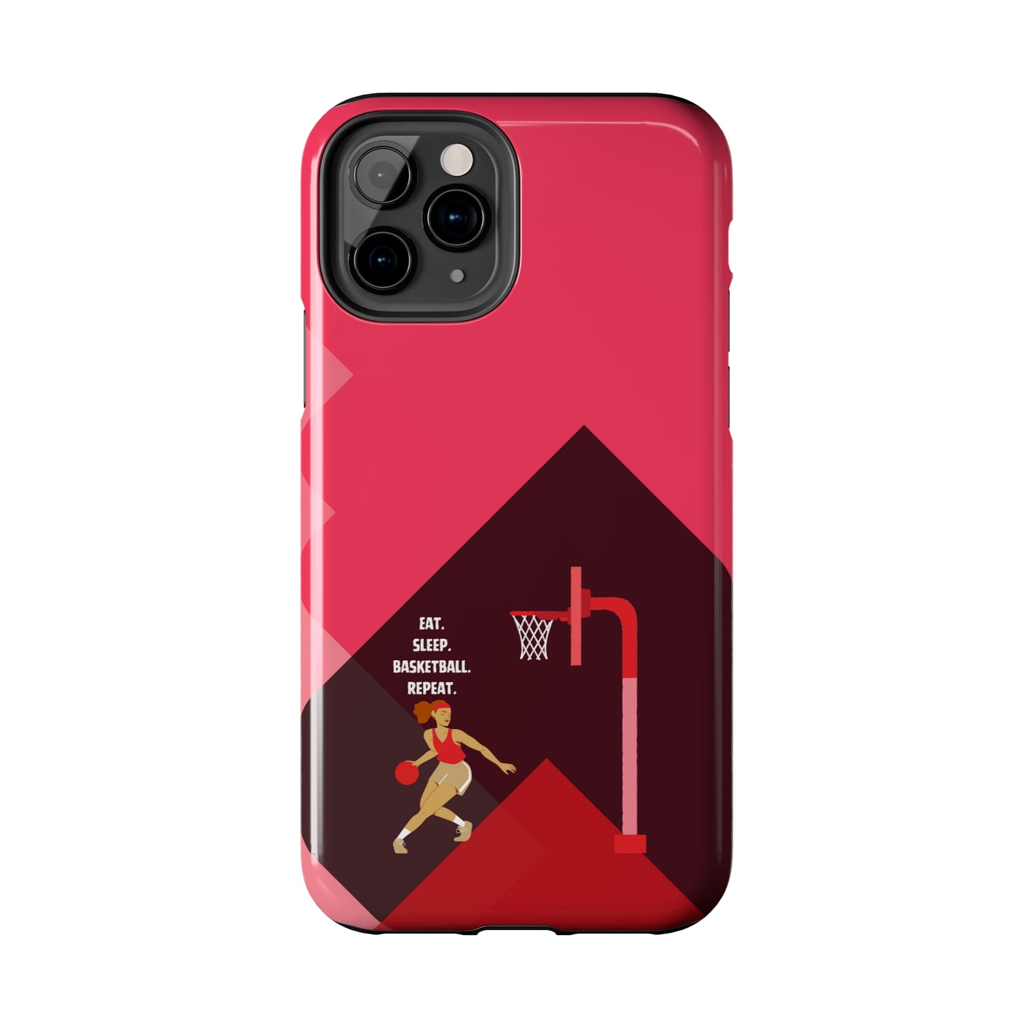 Red Basketball Girl | Mostly iPhone Cases | MIC