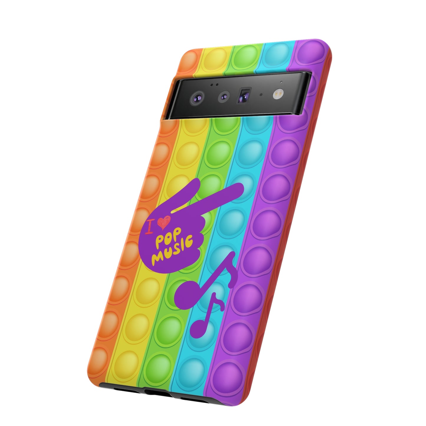 I Love Pop Music | Mostly Android Cases | MAC (not an actual pop it game)