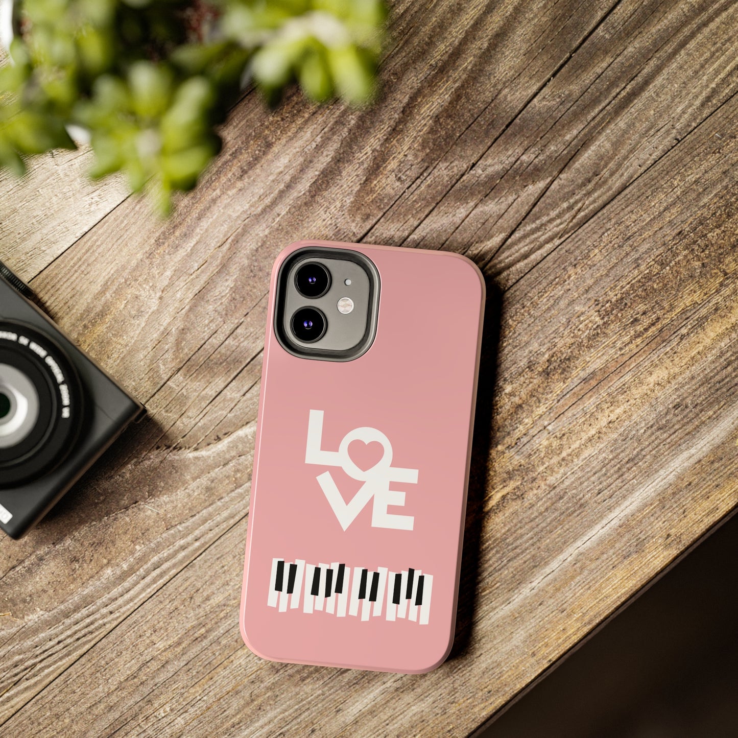 Pinkish Piano Love | Mostly iPhone Cases | MIC