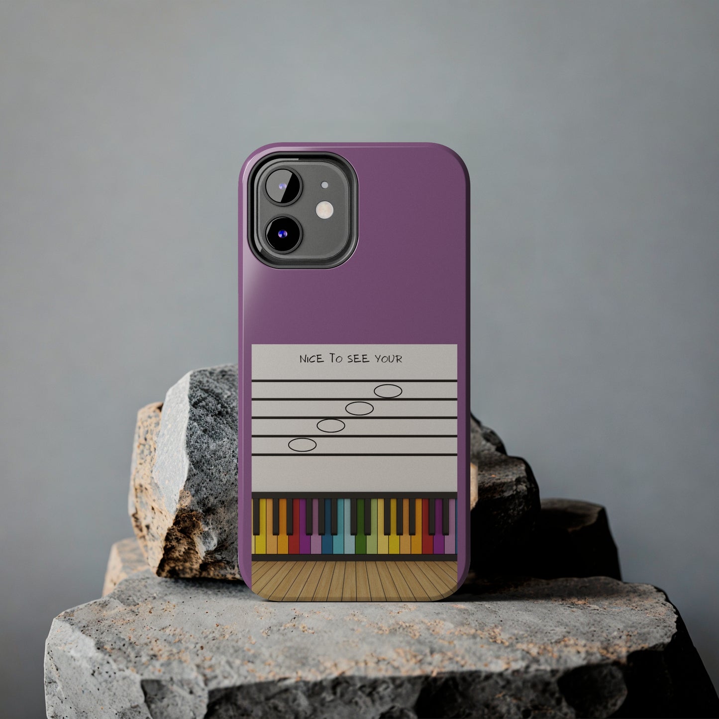 Purple Nice To See Your Face | Mostly iPhone Cases | MIC