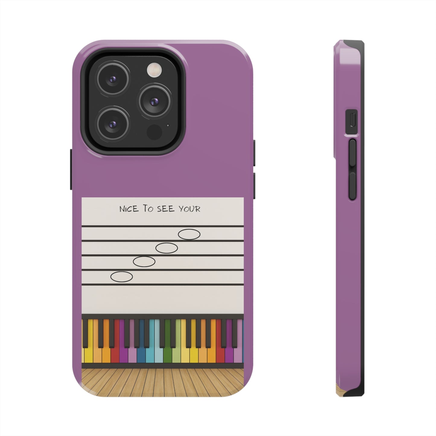 Purple Nice To See Your Face | Mostly iPhone Cases | MIC