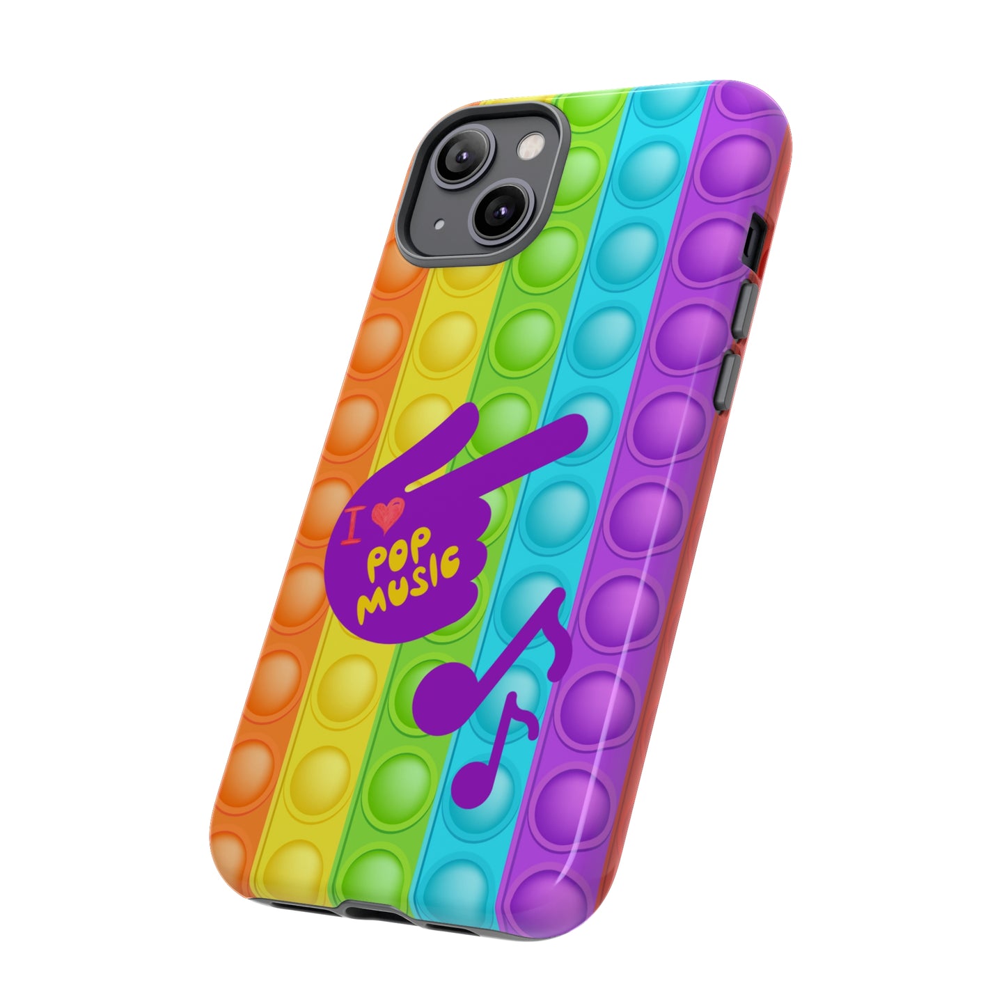 I Love Pop Music | Mostly Android Cases | MAC (not an actual pop it game)