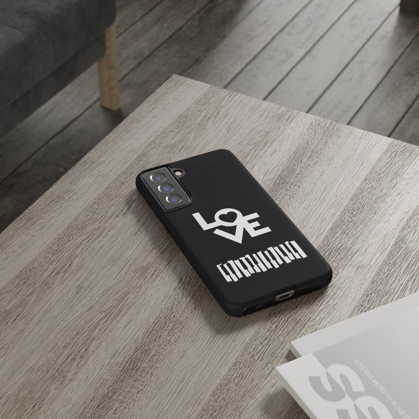 Black Piano Love | Mostly Android Cases | MAC