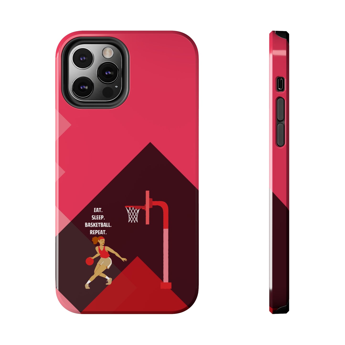 Red Basketball Girl | Mostly iPhone Cases | MIC