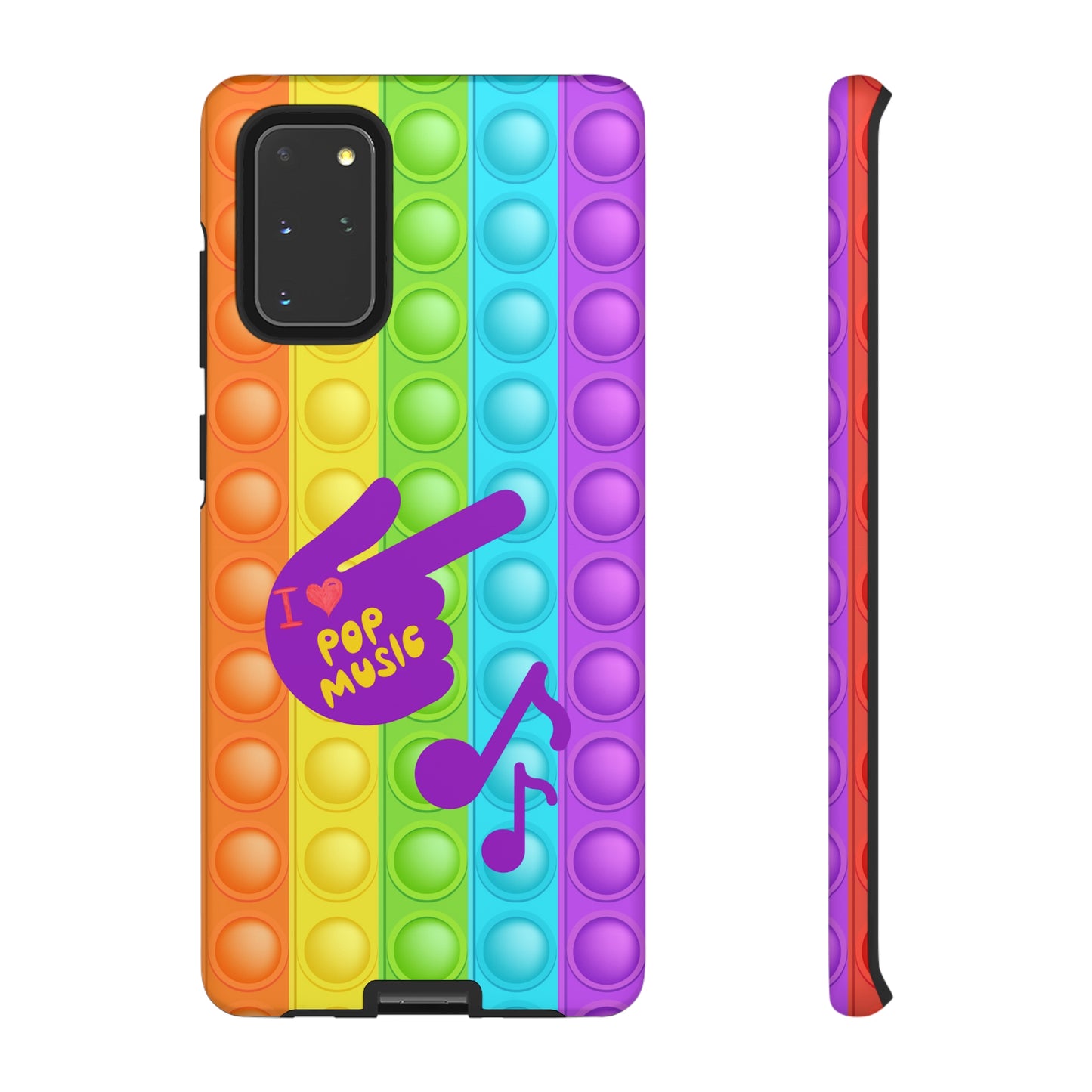 I Love Pop Music | Mostly Android Cases | MAC (not an actual pop it game)