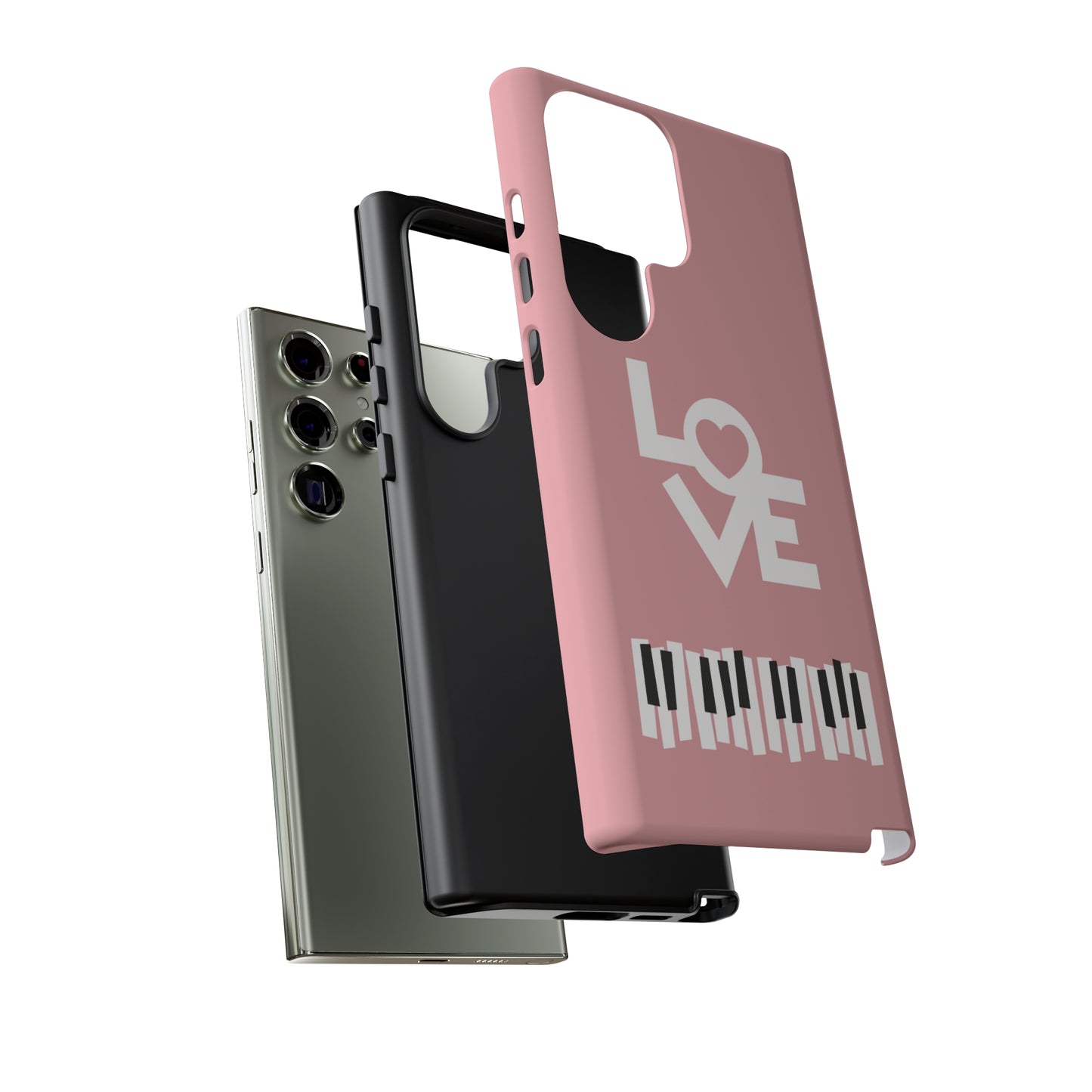 Pinkish Piano Love | Mostly Android Cases | MAC