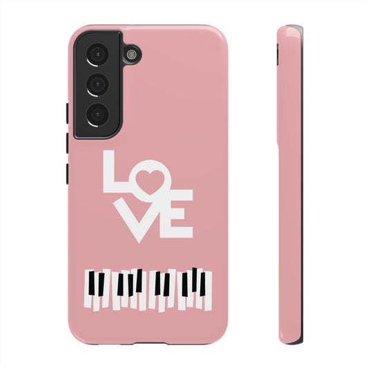 Pinkish Piano Love | Mostly Android Cases | MAC