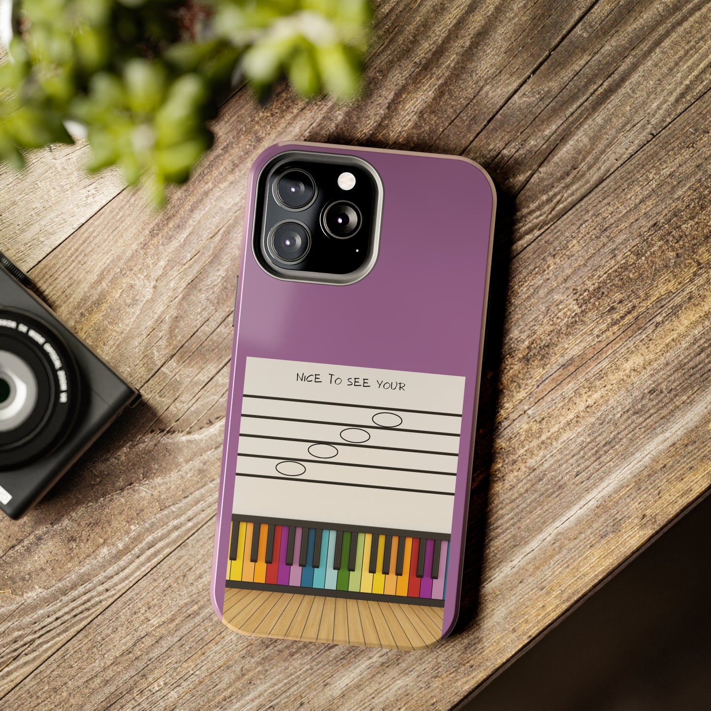 Purple Nice To See Your Face | Mostly iPhone Cases | MIC