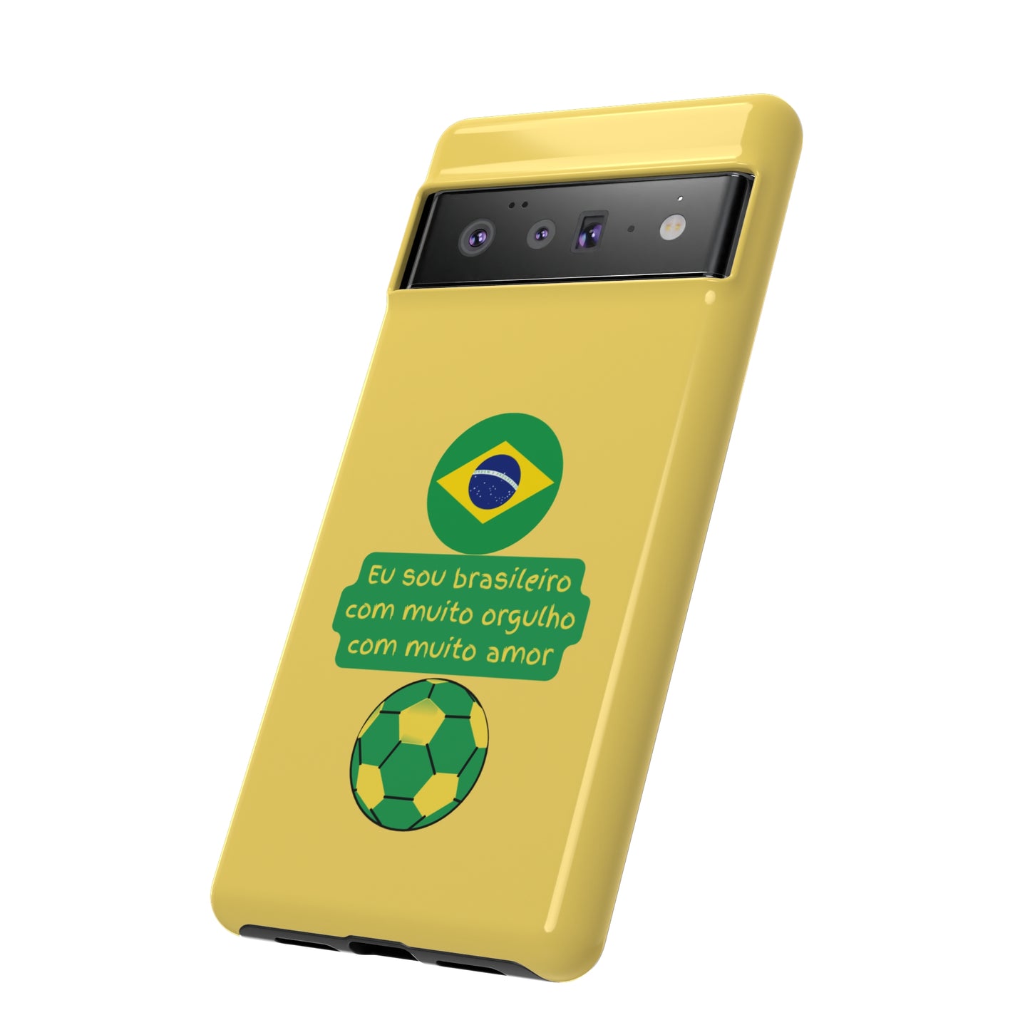 Brazilian Soccer Eu Sou Brasileiro | Mostly Android Cases | MAC