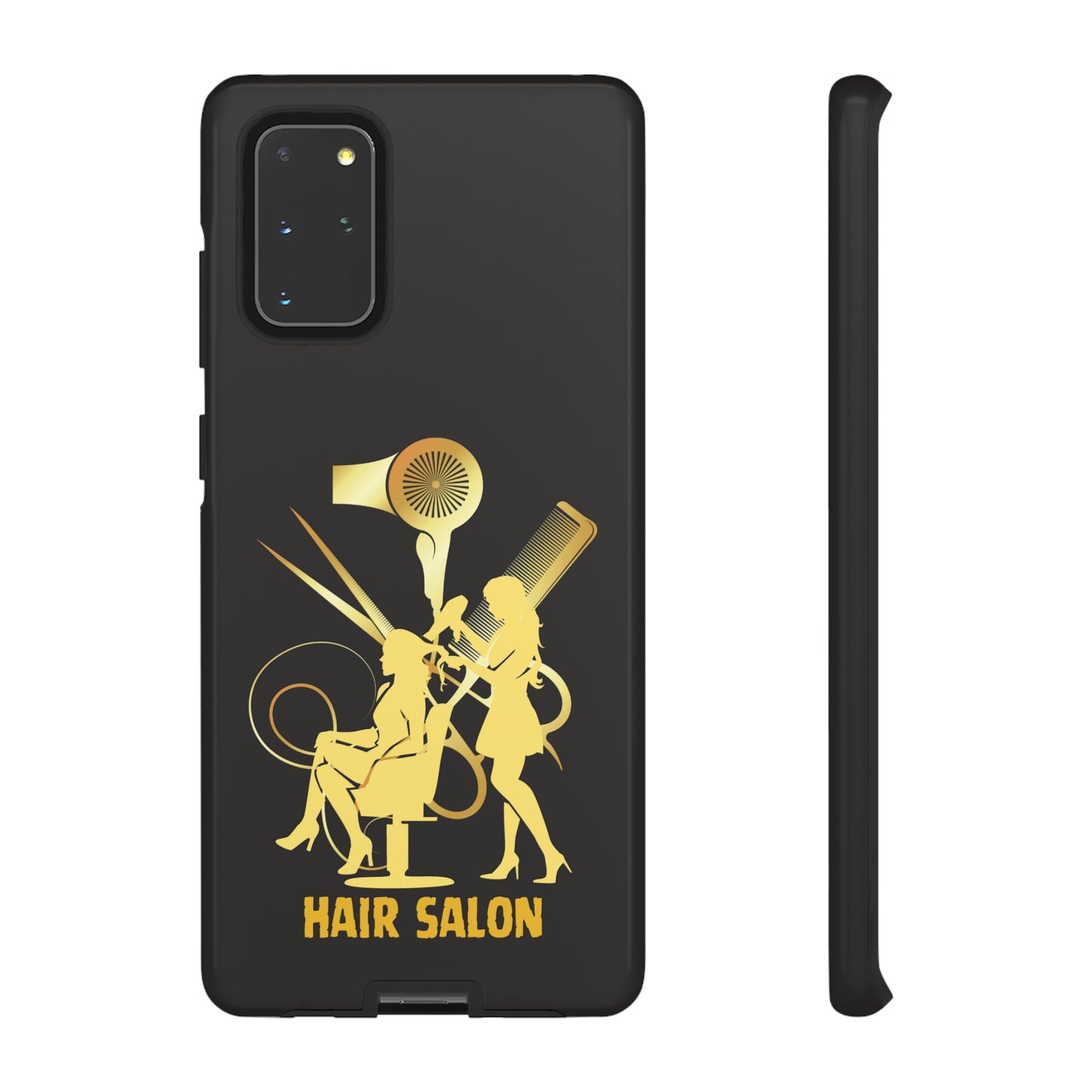 Black and Gold Hair Salon | Mostly Android Phone Cases | MAC