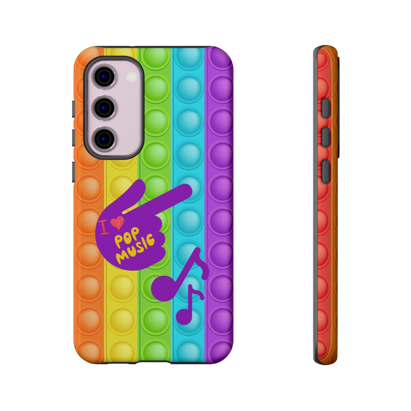 I Love Pop Music | Mostly Android Cases | MAC (not an actual pop it game)