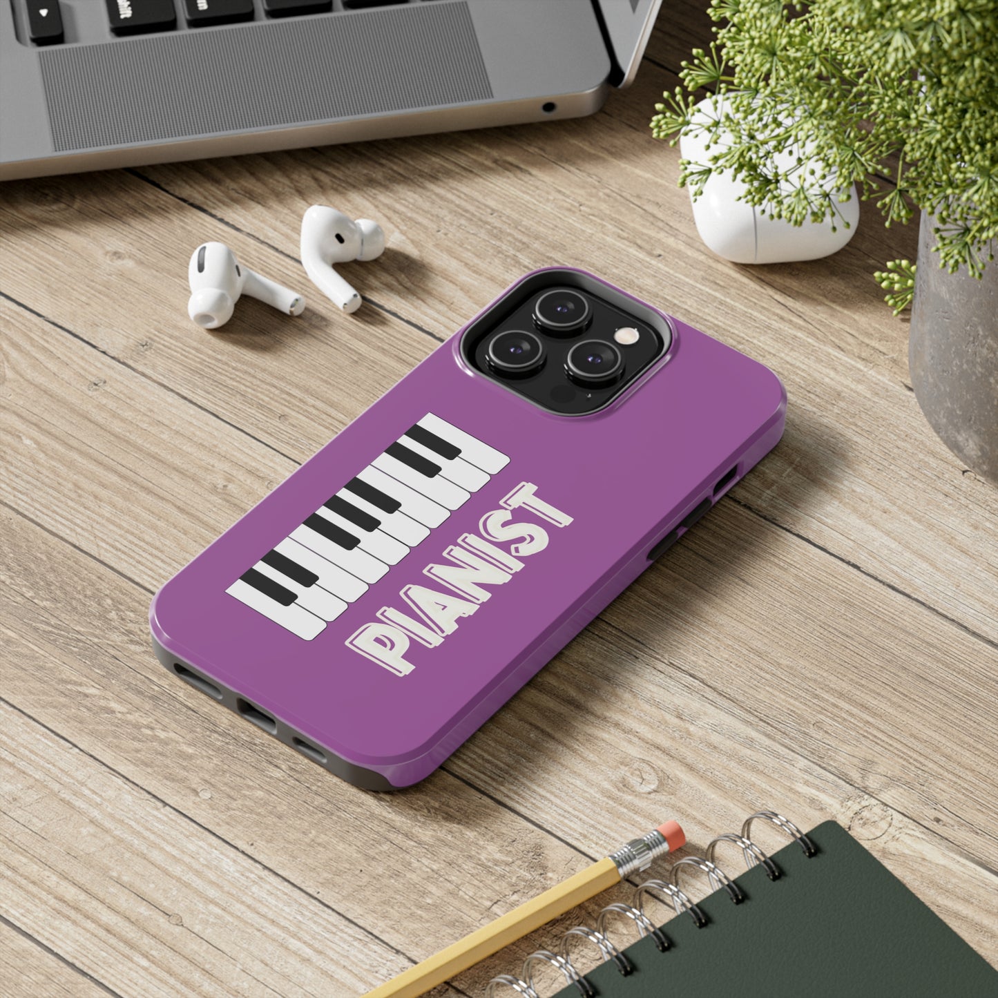 Pianist in Purple | Mostly iPhone Cases | MIC