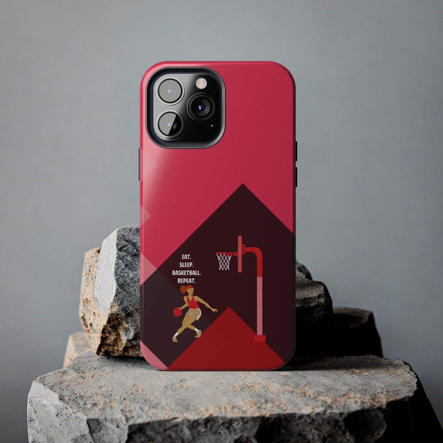 Red Basketball Girl | Mostly iPhone Cases | MIC