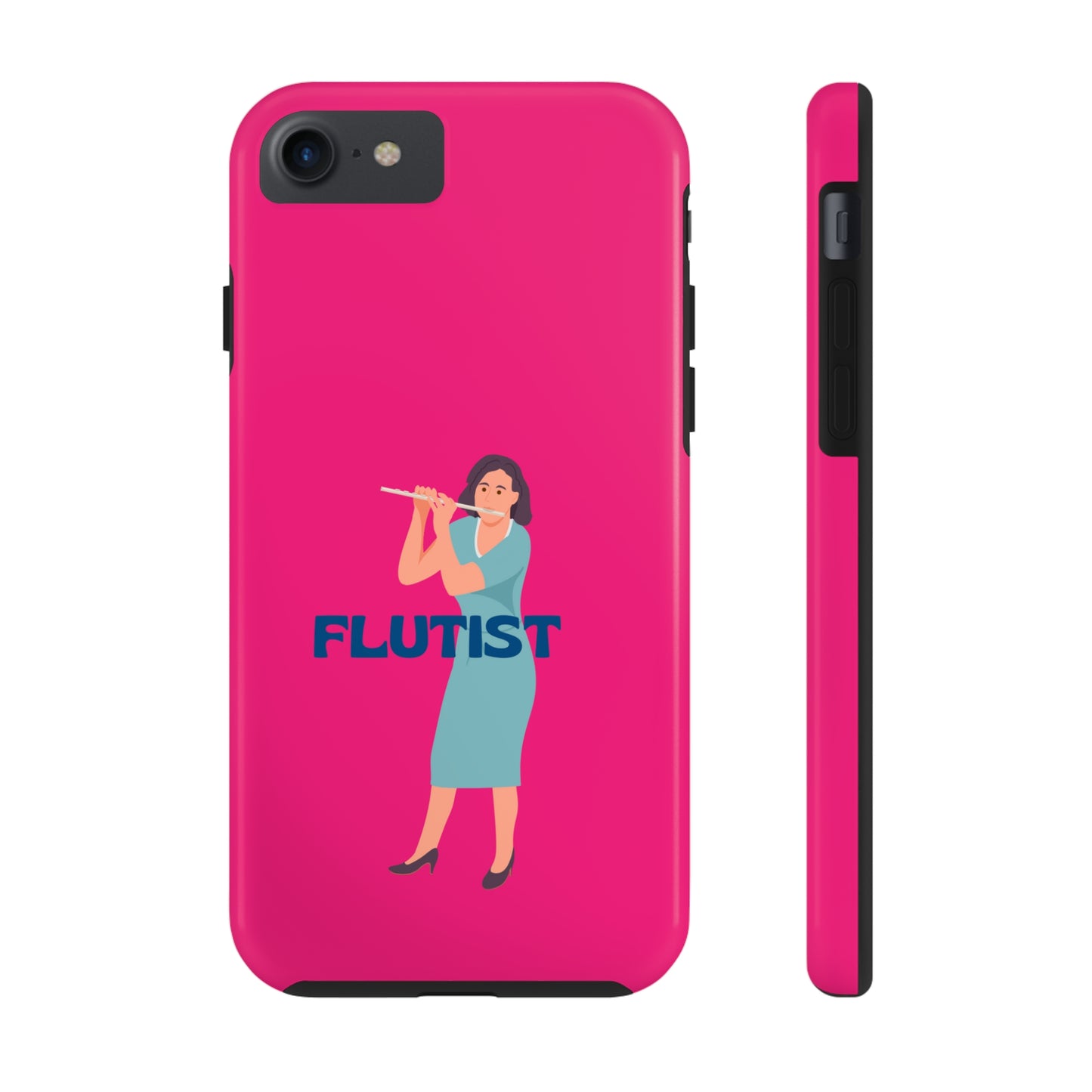 Standing Lady Flutist | Mostly iPhone Cases | MIC