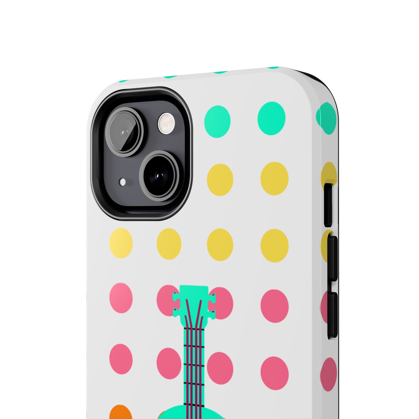 Guitar on Candy Buttons | Mostly iPhone Cases | MIC