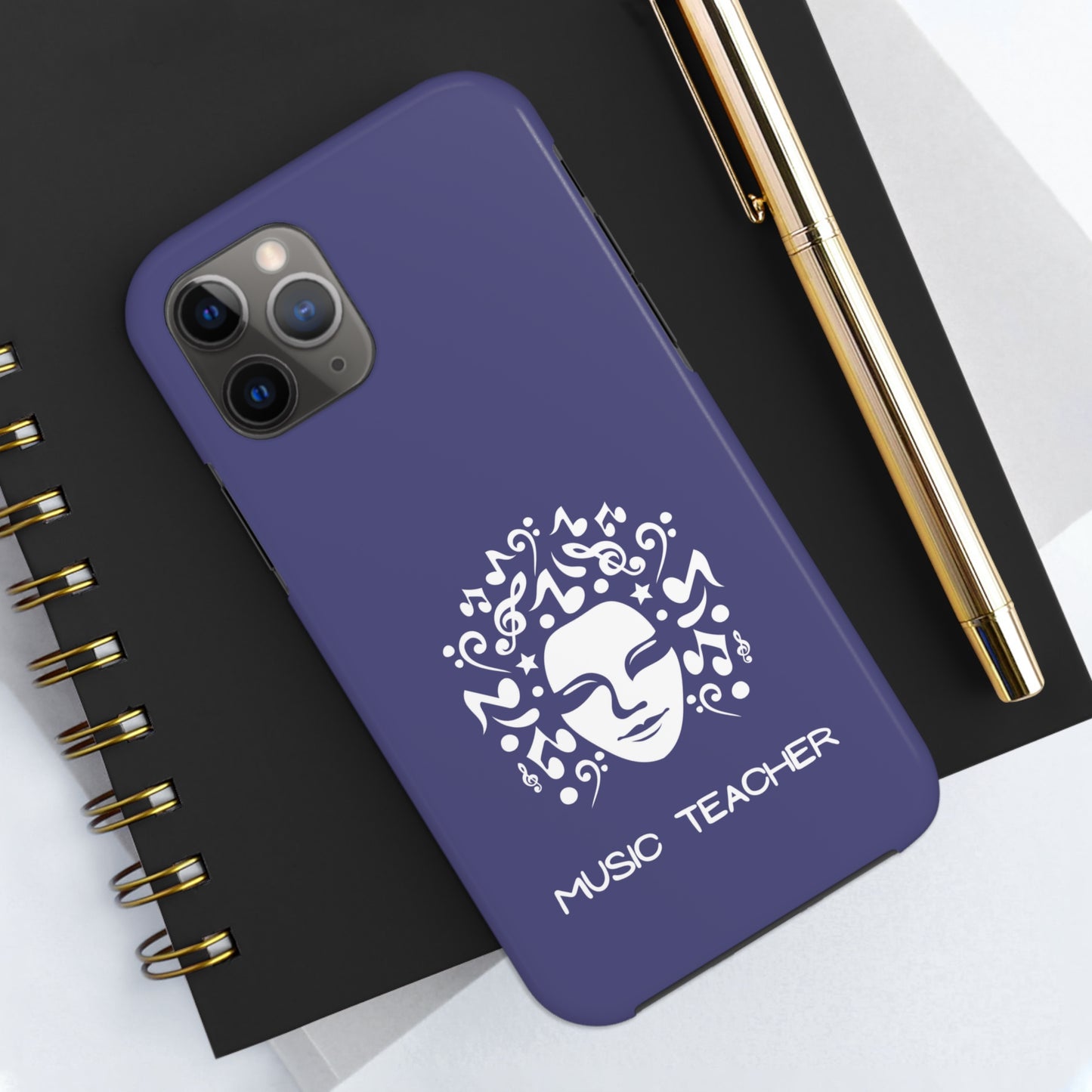 Blue Music Teacher | Mostly iPhone Cases | MIC