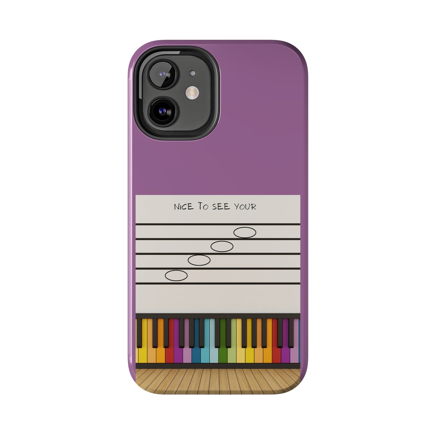 Purple Nice To See Your Face | Mostly iPhone Cases | MIC