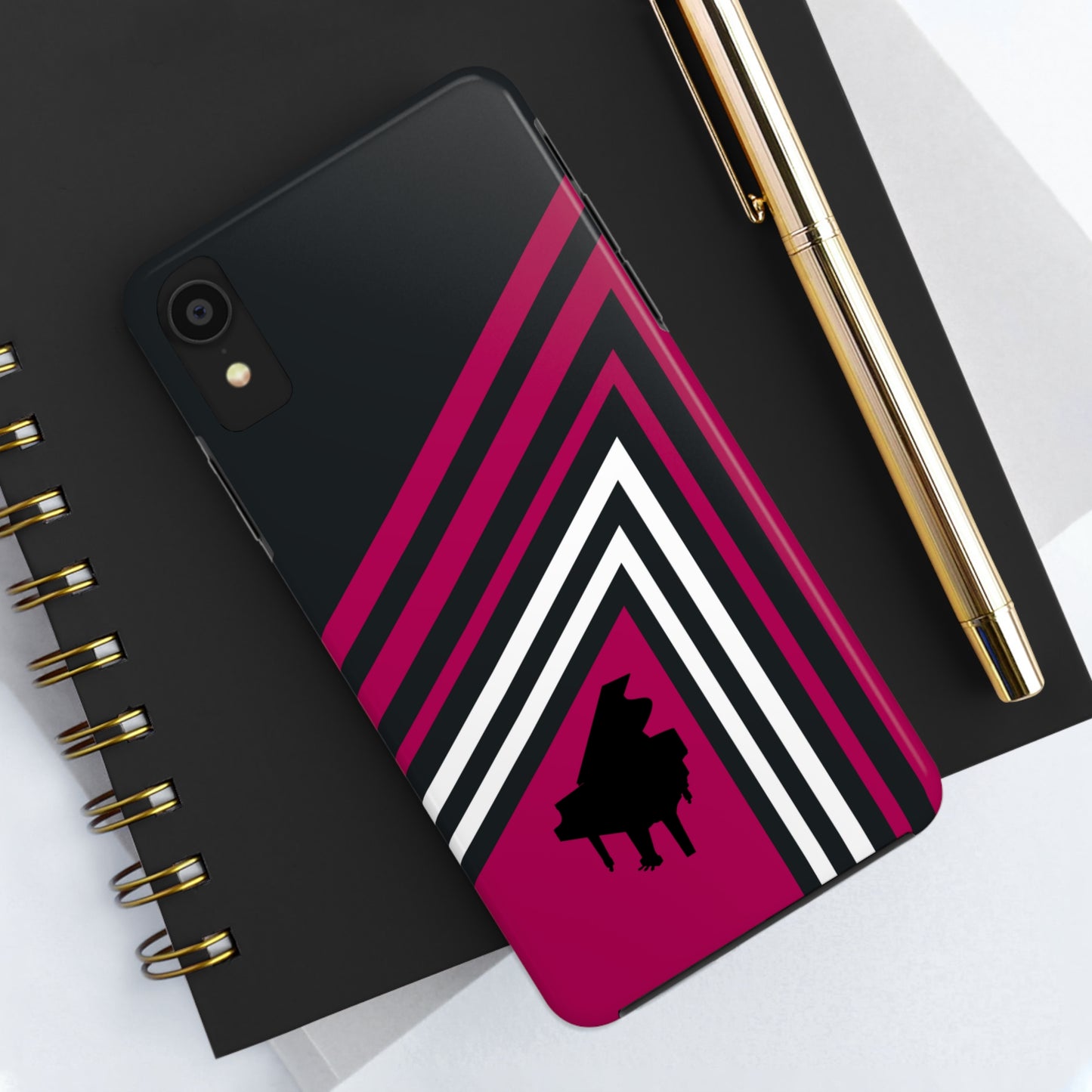 Triangle Stripe Piano Design | Mostly iPhone Cases | MIC