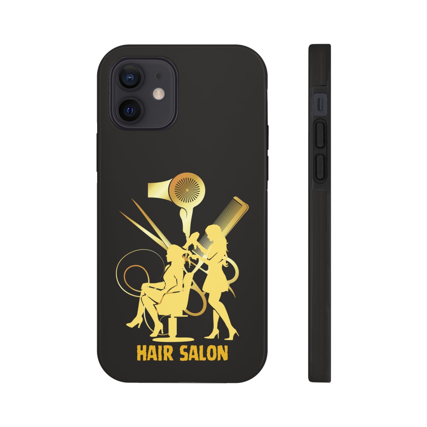 Black and Gold Hair Salon | Mostly iPhone Cases | MIC