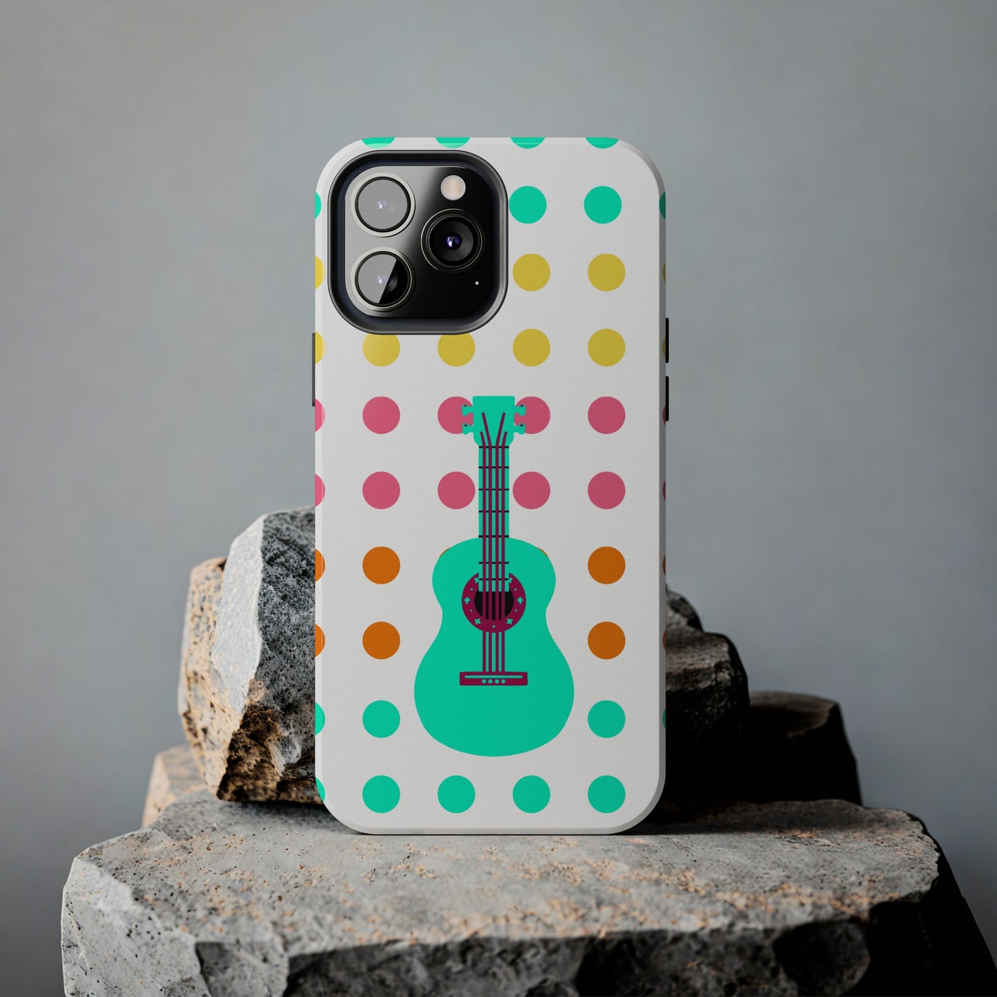 Guitar on Candy Buttons | Mostly iPhone Cases | MIC