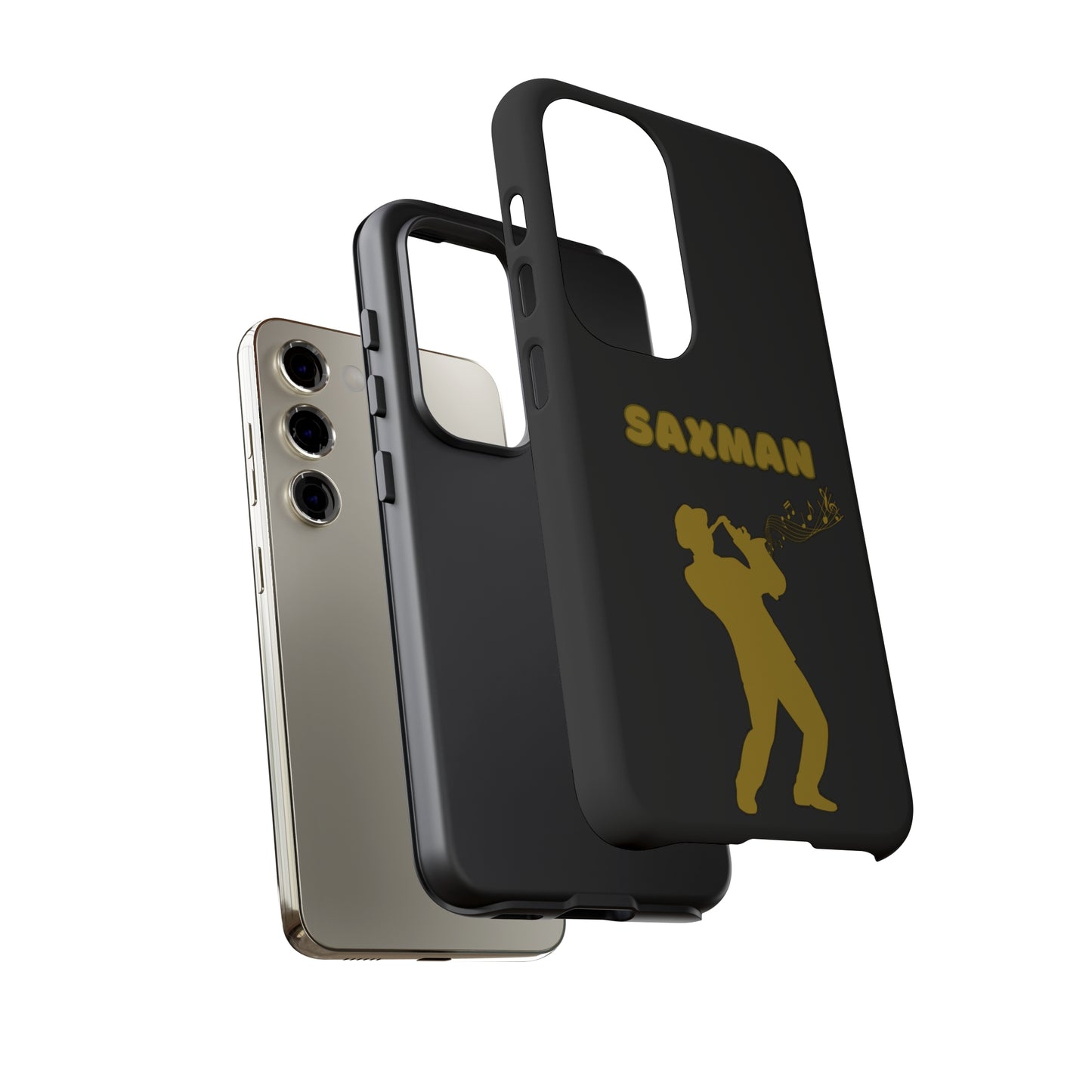 Gold Sax Man | Mostly Android Cases | MAC