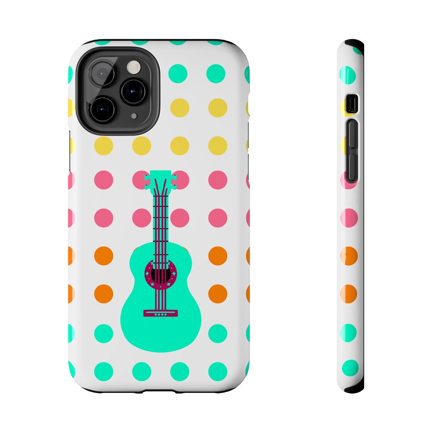 Guitar on Candy Buttons | Mostly iPhone Cases | MIC