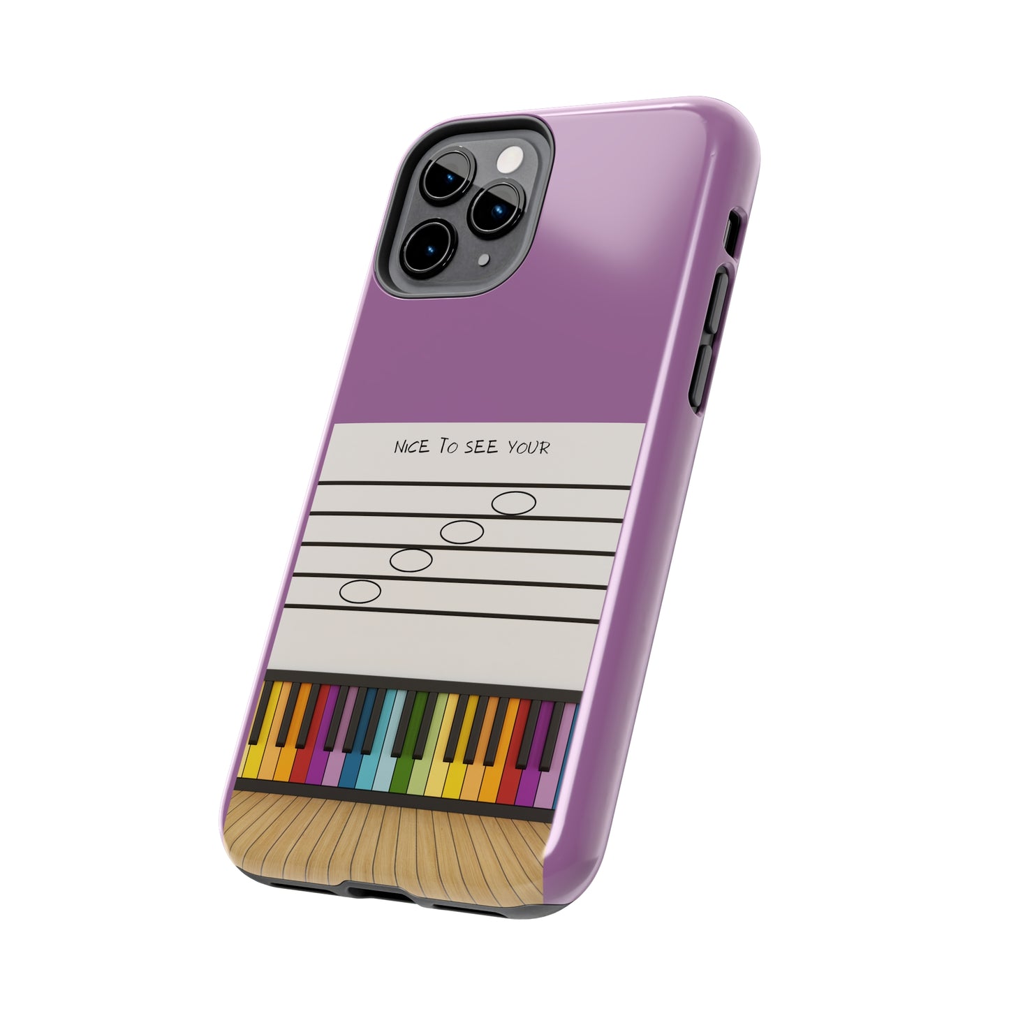 Purple Nice To See Your Face | Mostly iPhone Cases | MIC