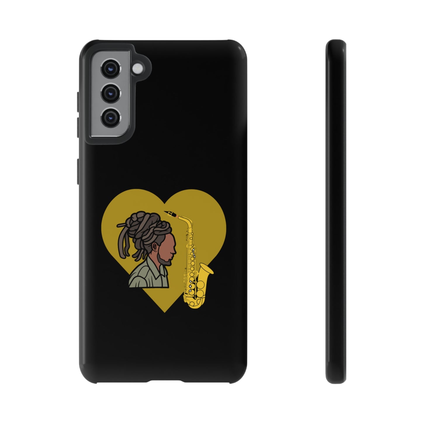 Dreadlock Man With Golden Heart | Mostly Android Cases |