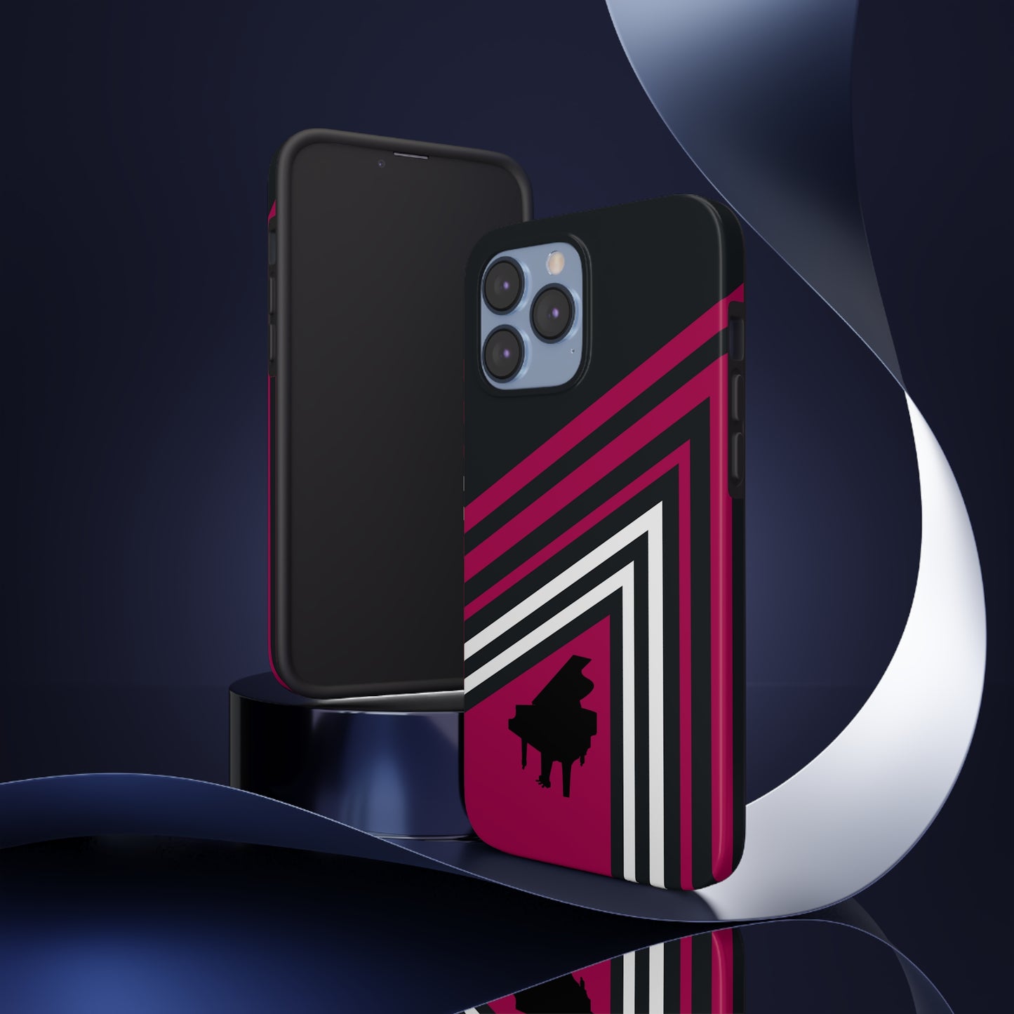 Triangle Stripe Piano Design | Mostly iPhone Cases | MIC