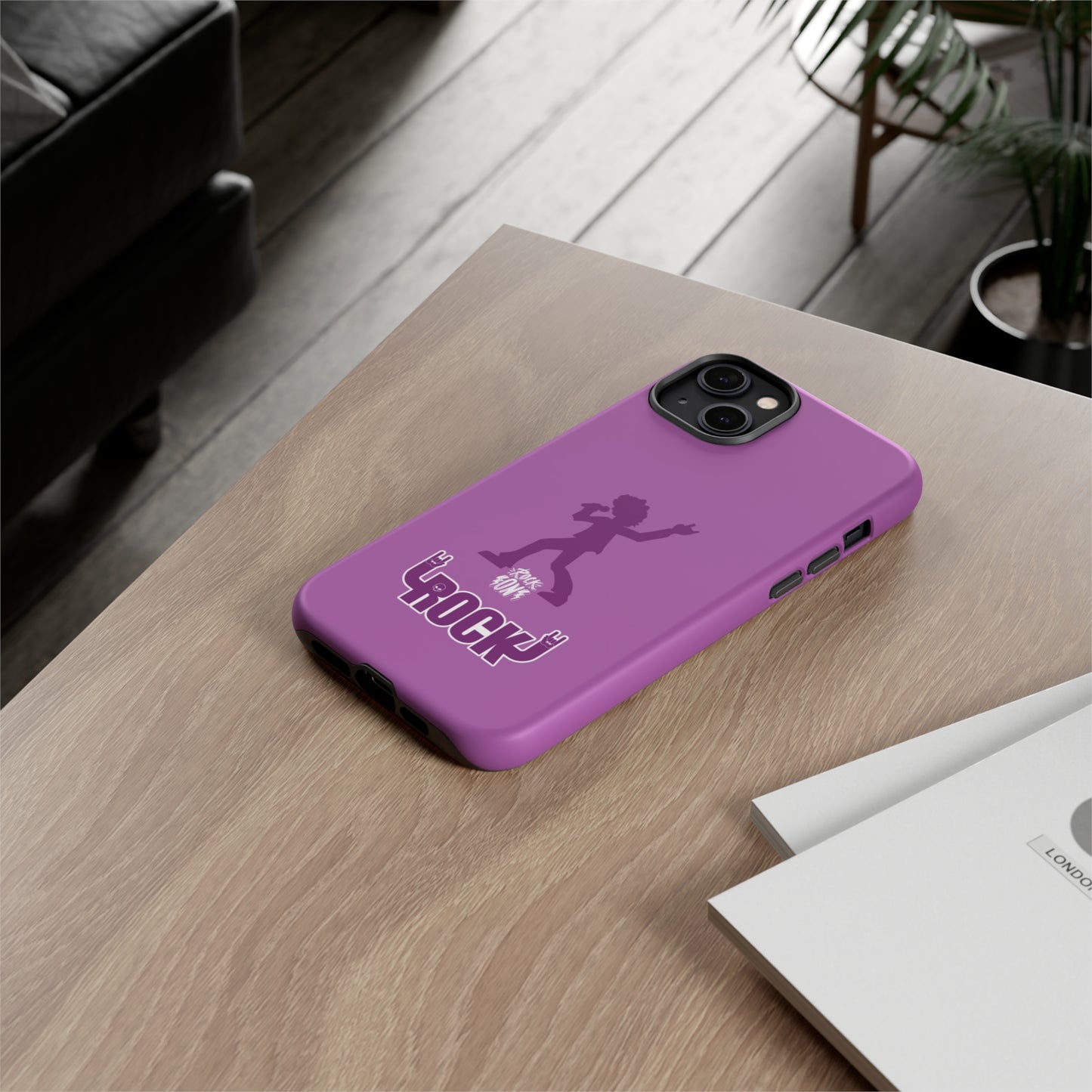 Rock On Purple Rockstar | Mostly Android Cases | MAC