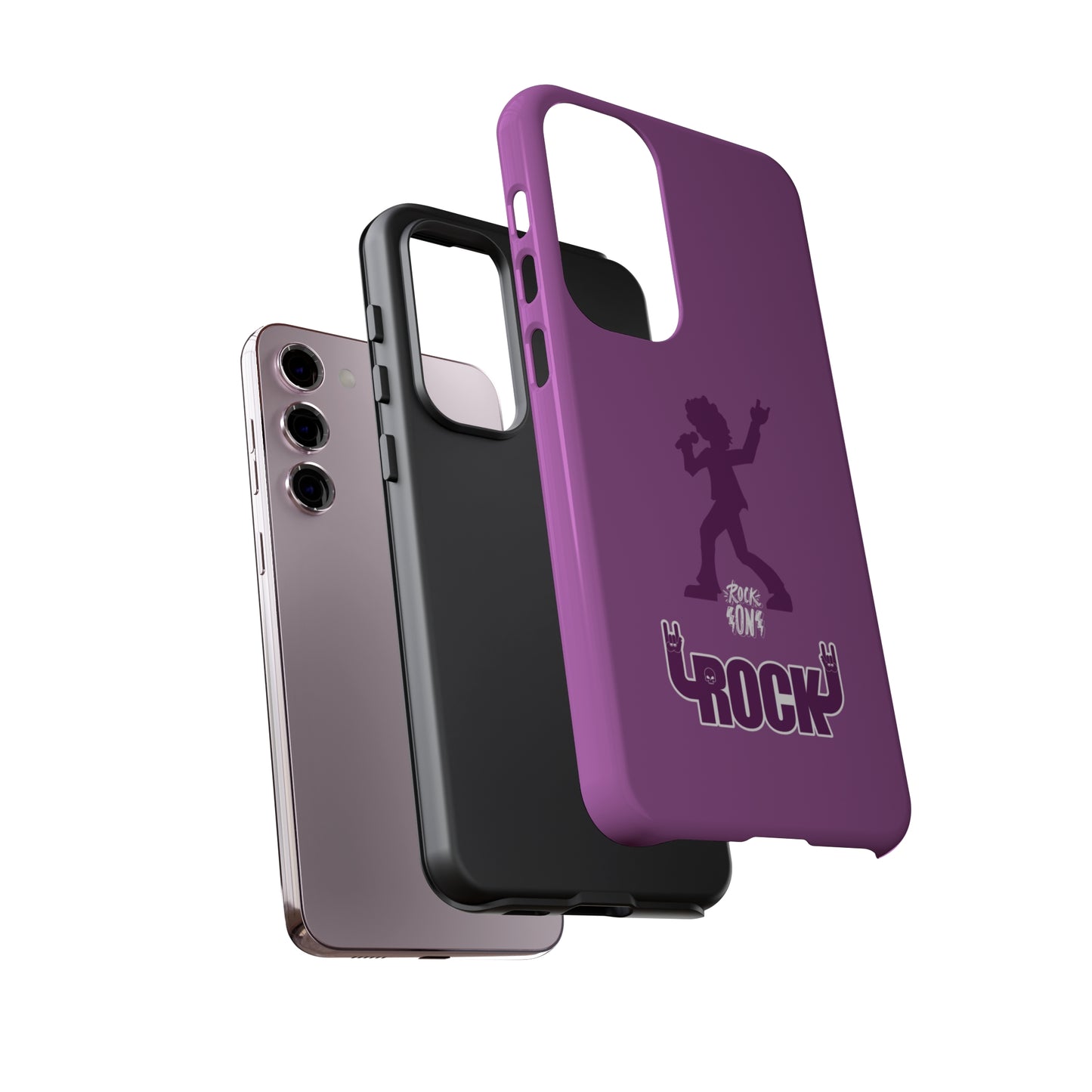 Rock On Purple Rockstar | Mostly Android Cases | MAC