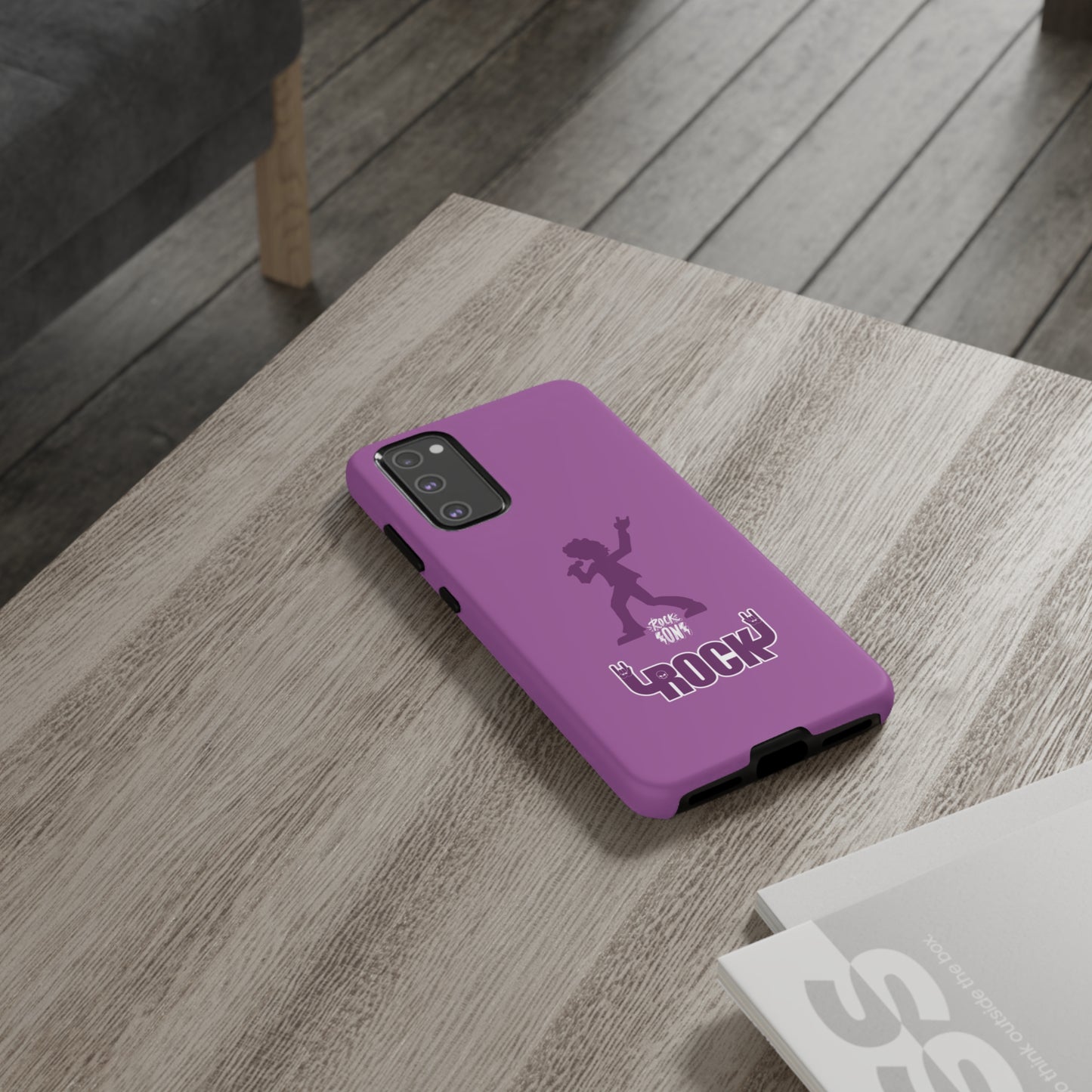 Rock On Purple Rockstar | Mostly Android Cases | MAC