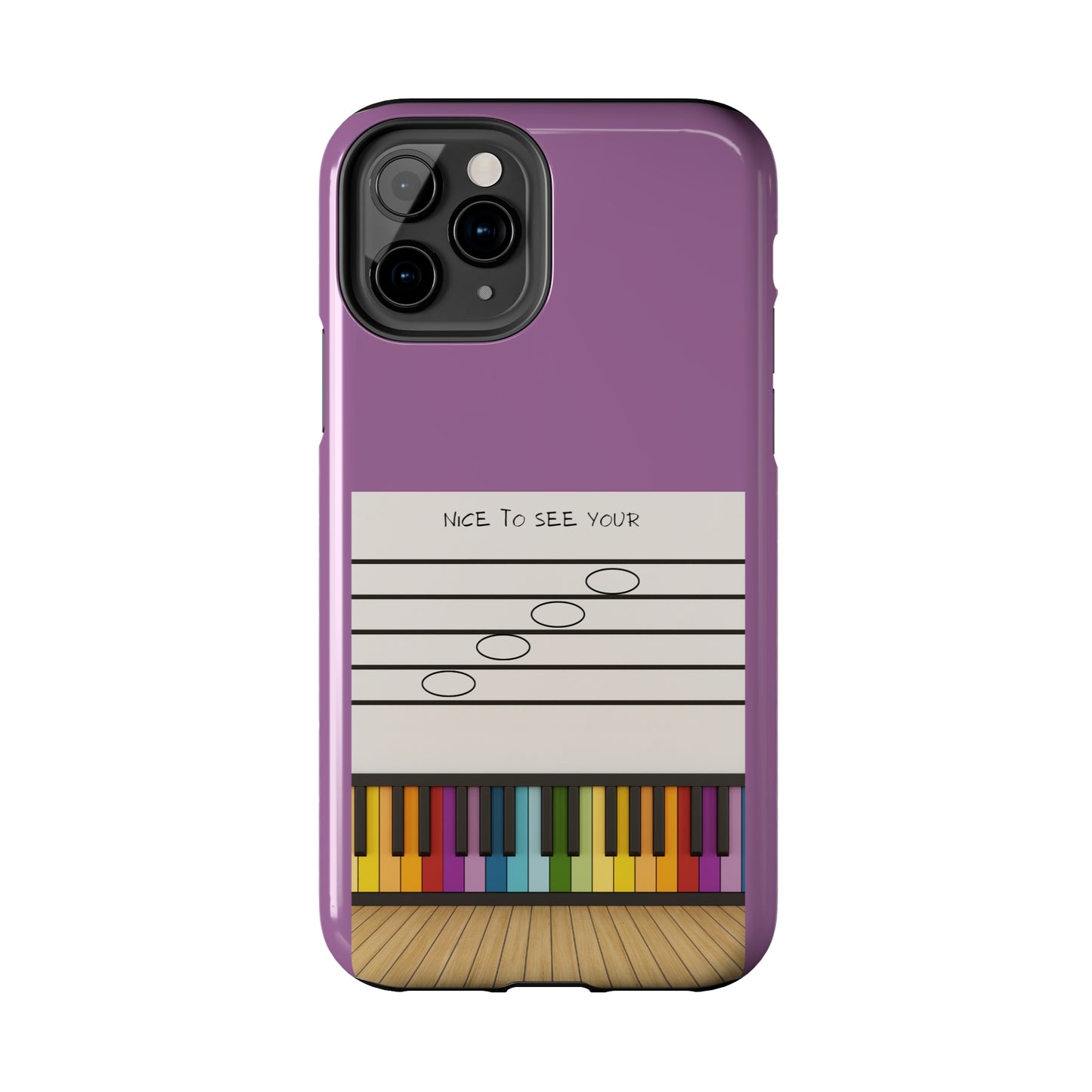 Purple Nice To See Your Face | Mostly iPhone Cases | MIC