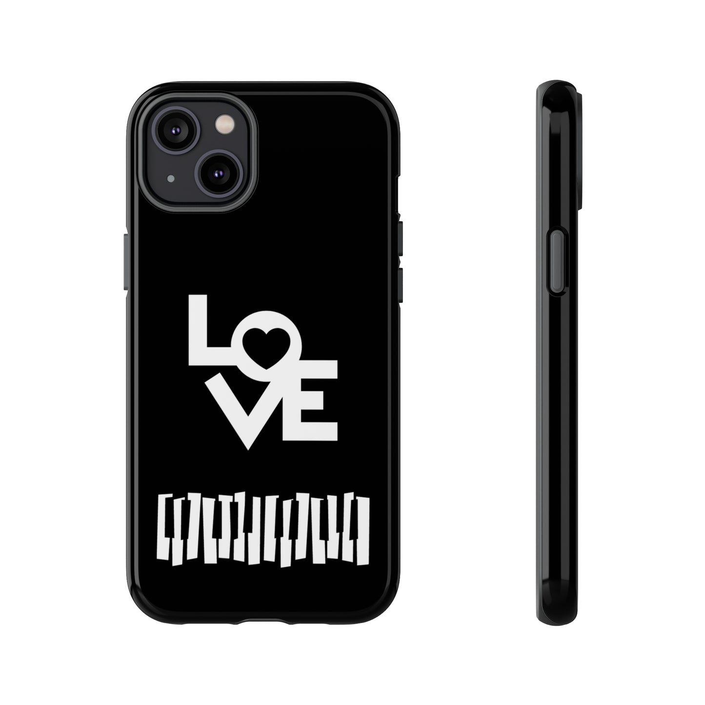 Black Piano Love | Mostly Android Cases | MAC