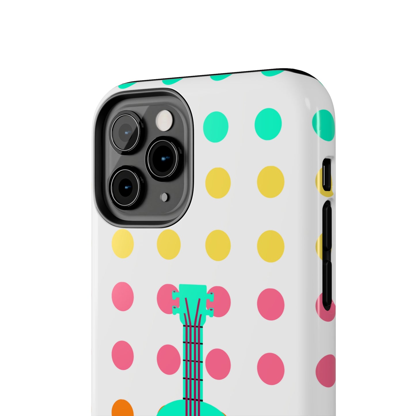 Guitar on Candy Buttons | Mostly iPhone Cases | MIC