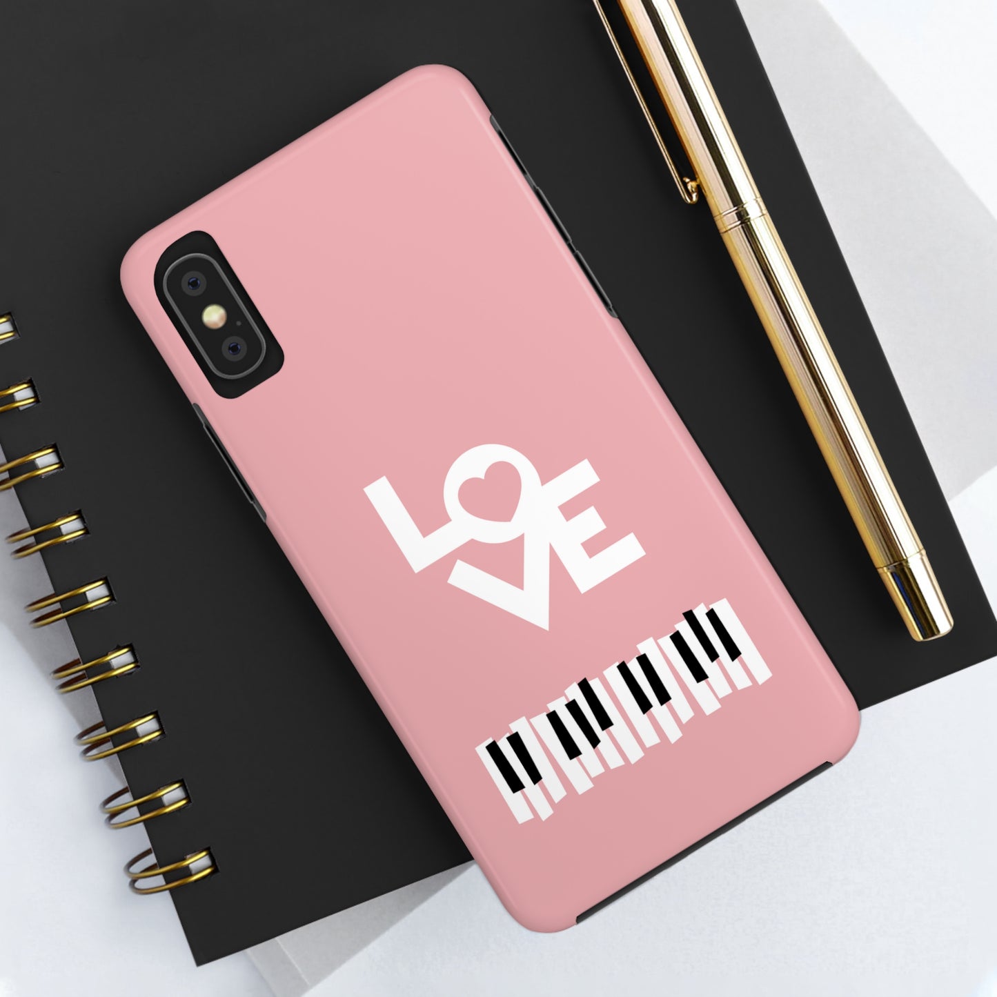 Pinkish Piano Love | Mostly iPhone Cases | MIC