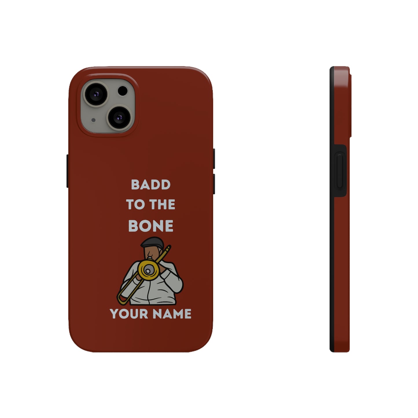 Badd to the Bone Trombone Man Phone Case | Mostly iPhone Cases | MIC