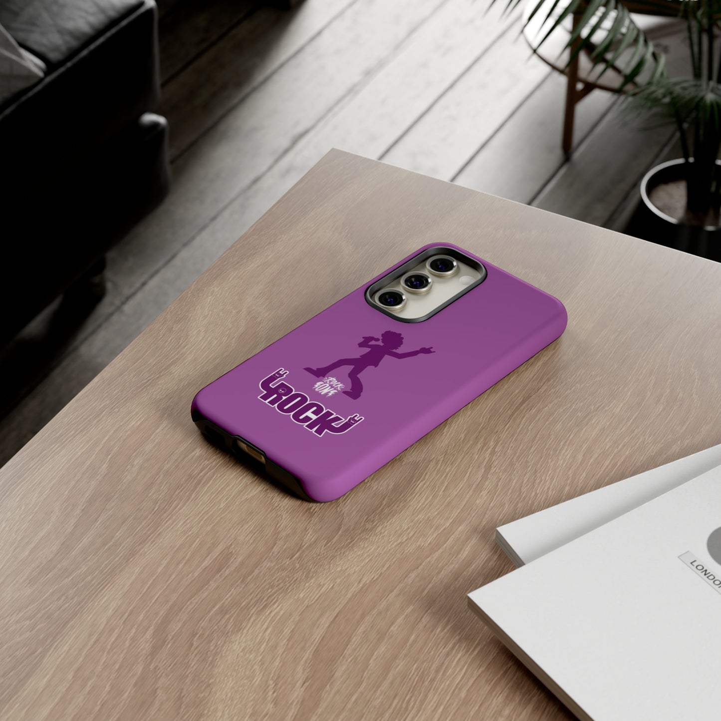 Rock On Purple Rockstar | Mostly Android Cases | MAC